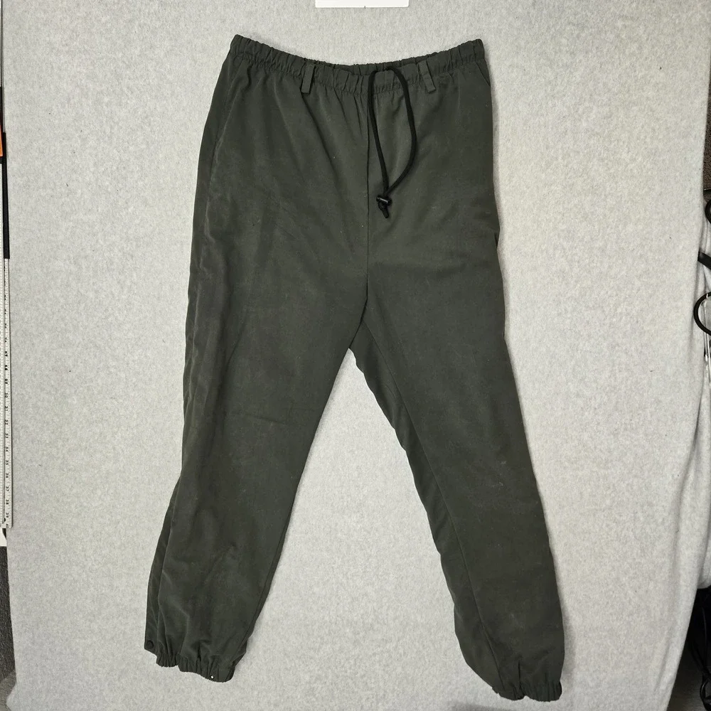 Browning Men Pants L/G Green Goretex Rain Pants Microfiber 302-511 READ